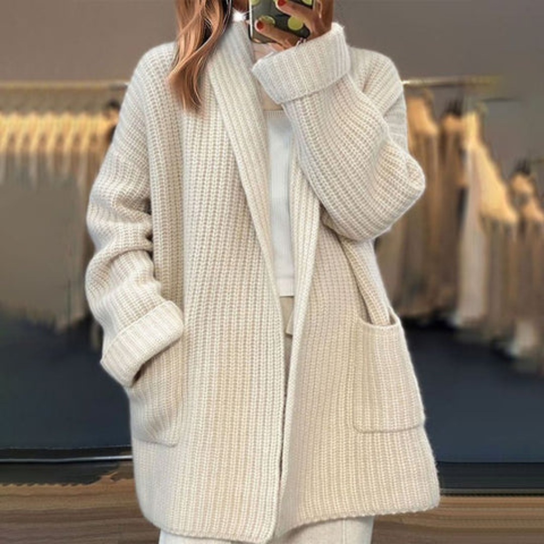PAIGE | STYLISH WOOL-BLEND CARDIGAN