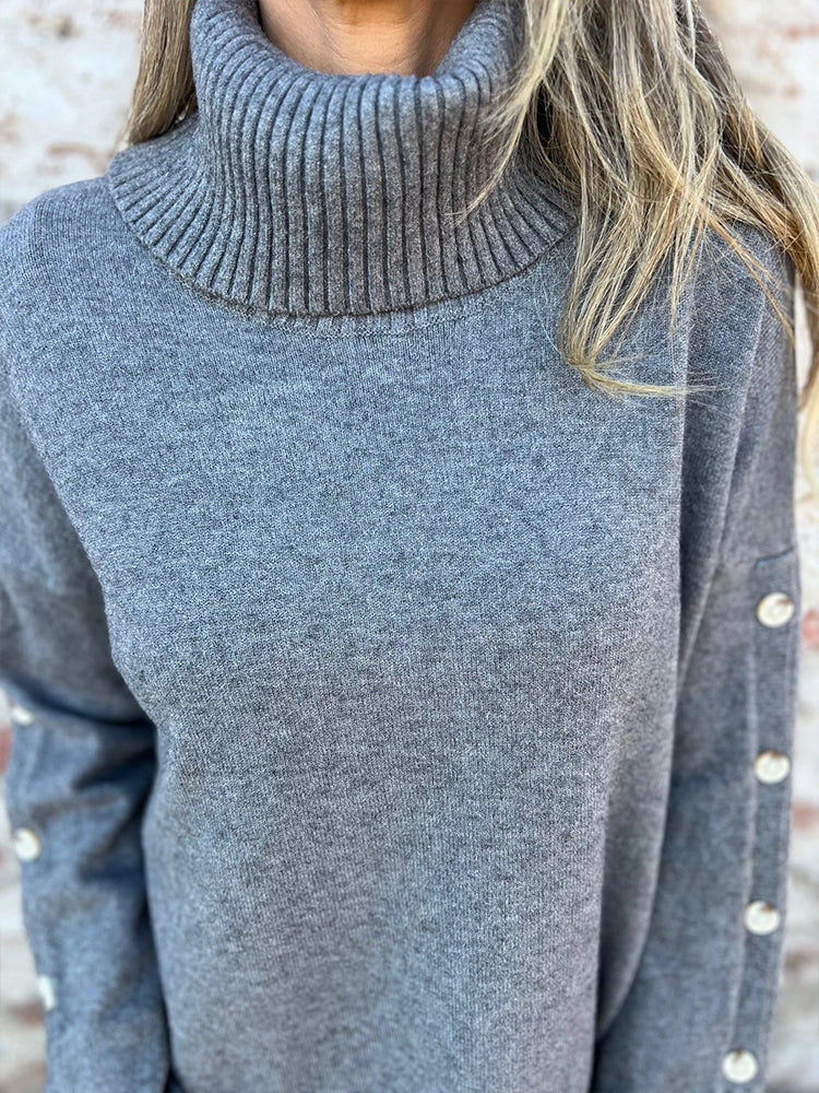 Soft Knit Turtleneck Sweater