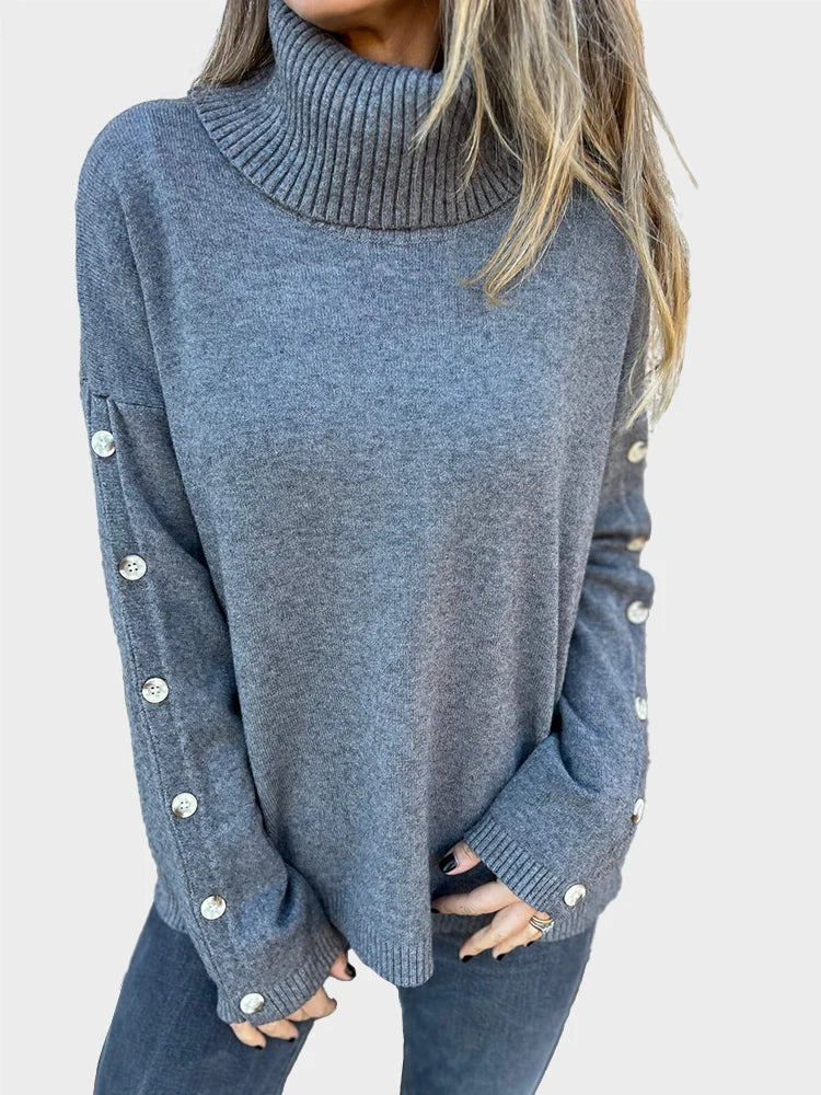 Soft Knit Turtleneck Sweater