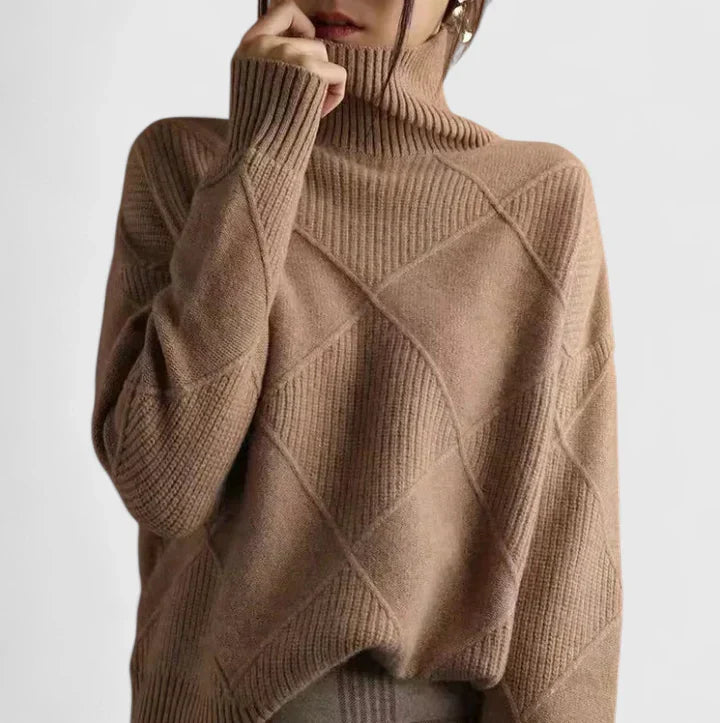 Maelle | Soft High-Neck Sweater