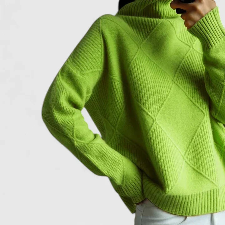 Maelle | Soft High-Neck Sweater