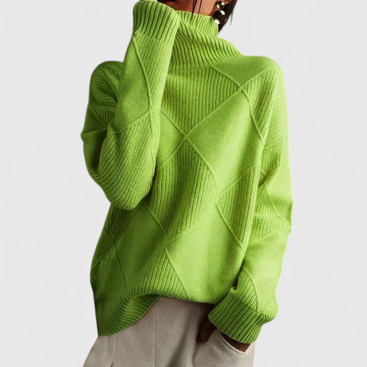 Maelle | Soft High-Neck Sweater