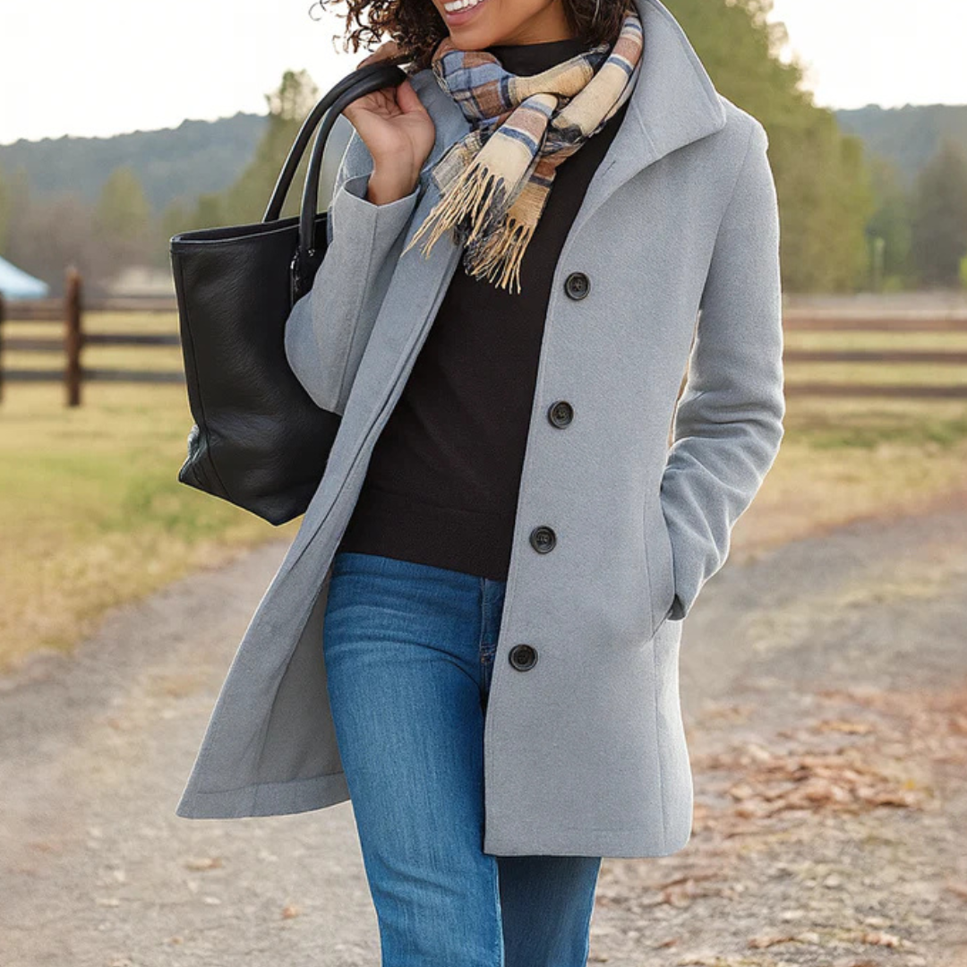 Léonie – Refined Classic Coat