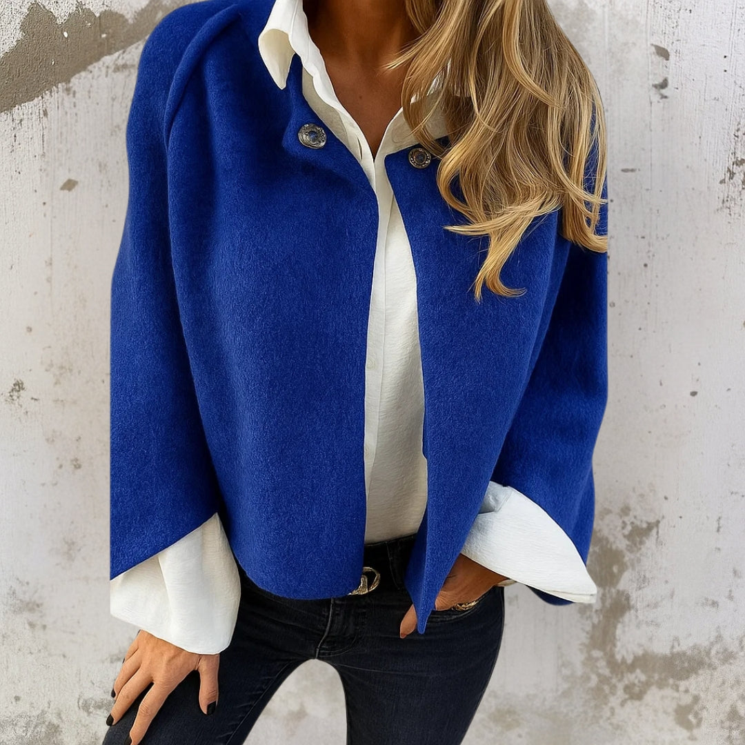Clara – Short Wool-Blend Coat