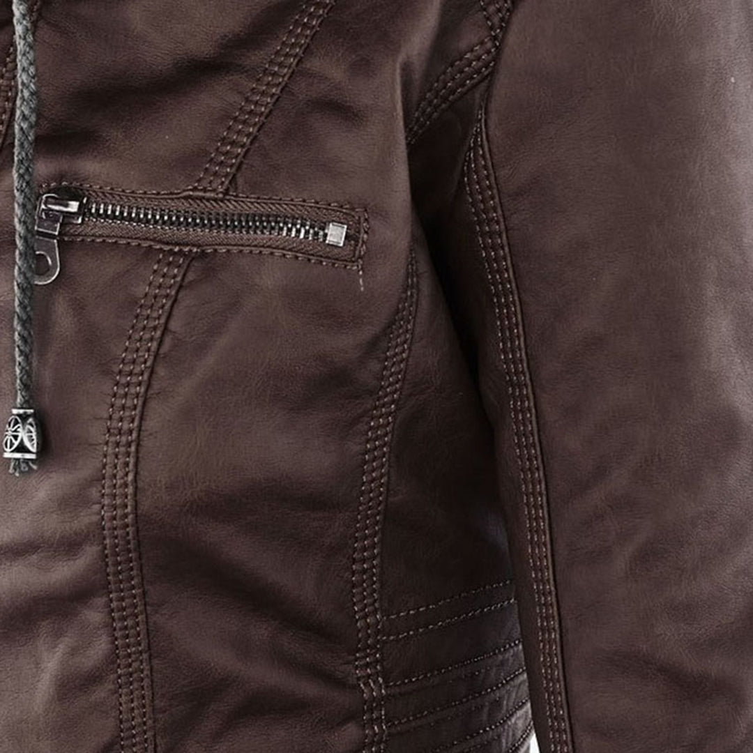 Rhea – Modern Leather Jacket