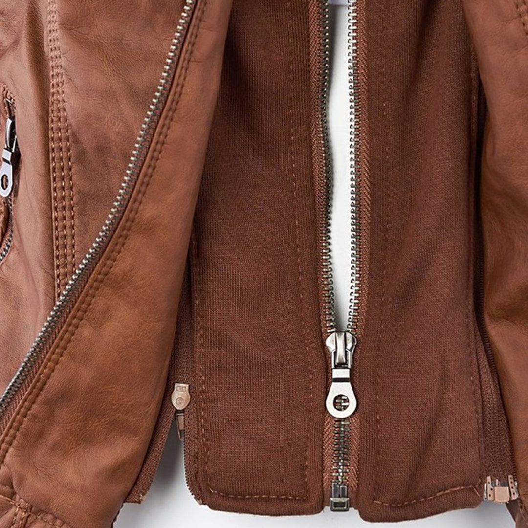 Rhea – Modern Leather Jacket