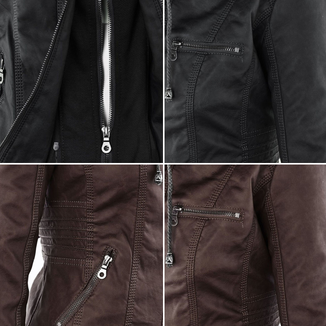 Rhea – Modern Leather Jacket