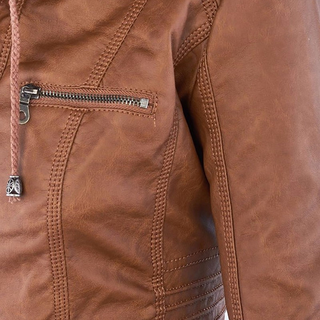 Rhea – Modern Leather Jacket