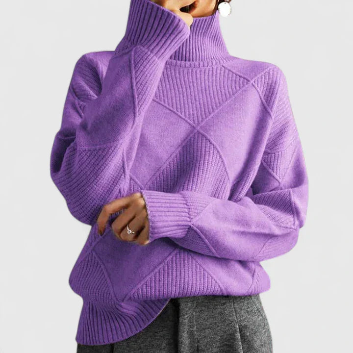 Maelle | Soft High-Neck Sweater