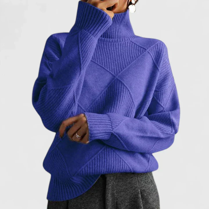 Maelle | Soft High-Neck Sweater