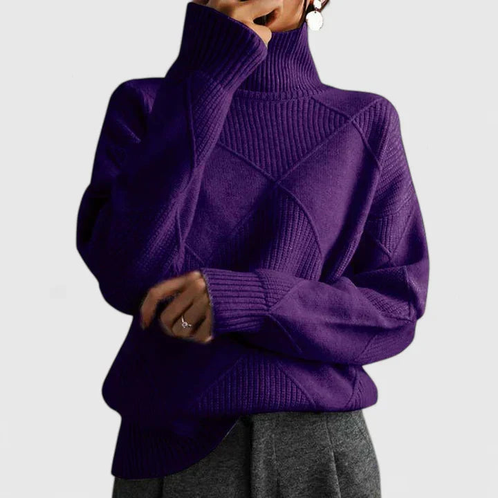 Maelle | Soft High-Neck Sweater