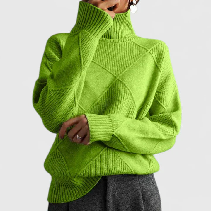 Maelle | Soft High-Neck Sweater