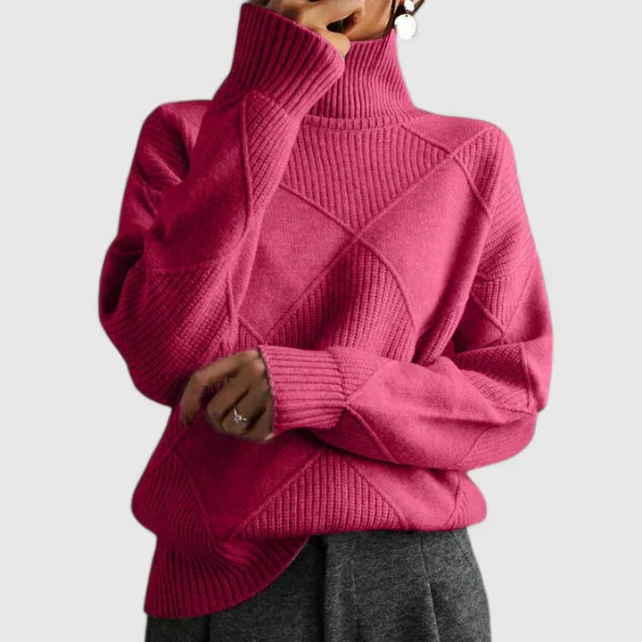 Maelle | Soft High-Neck Sweater