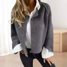 Clara – Short Wool-Blend Coat