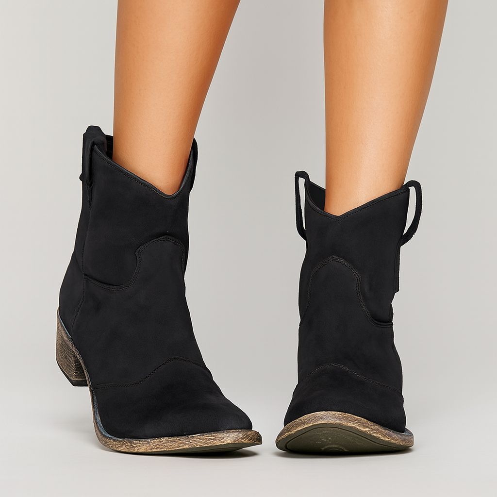 Marcheline™ - Suede Western Boots
