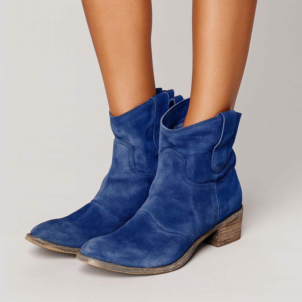 Marcheline™ - Suede Western Boots