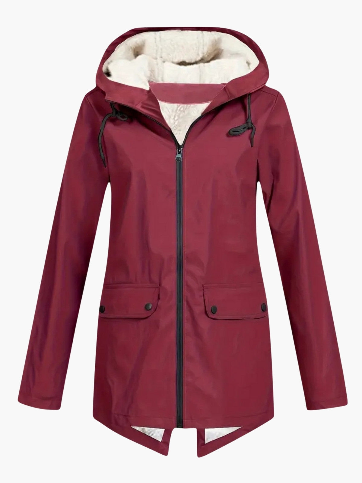 Isolde | Fleece-Lined Rain Parka