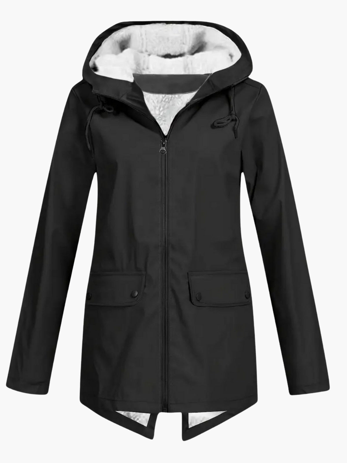 Isolde | Fleece-Lined Rain Parka