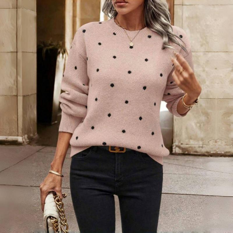 Clara™ Polka Dot Knitted Sweater
