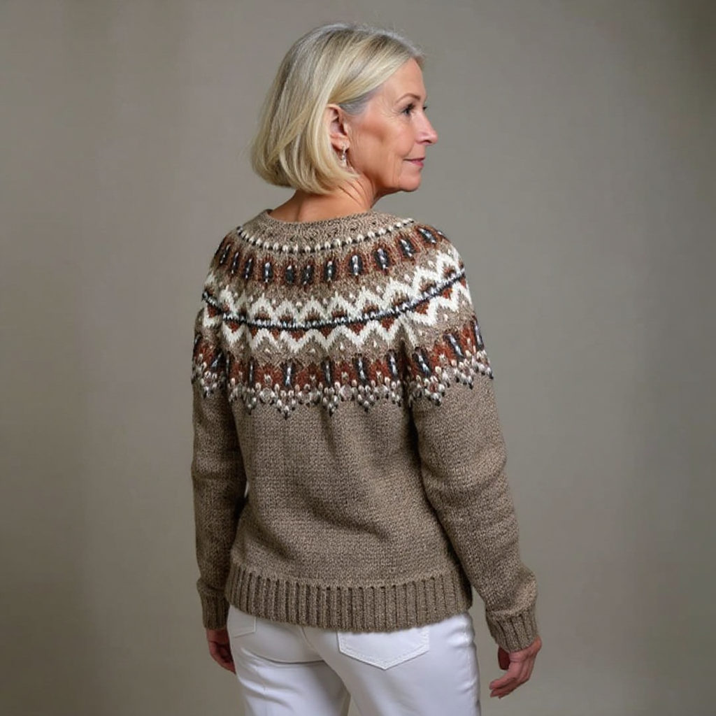 Adeline | Nordic Knit Cardigan