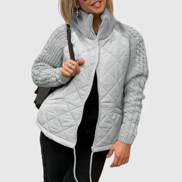 Elara Patchwork Jacket