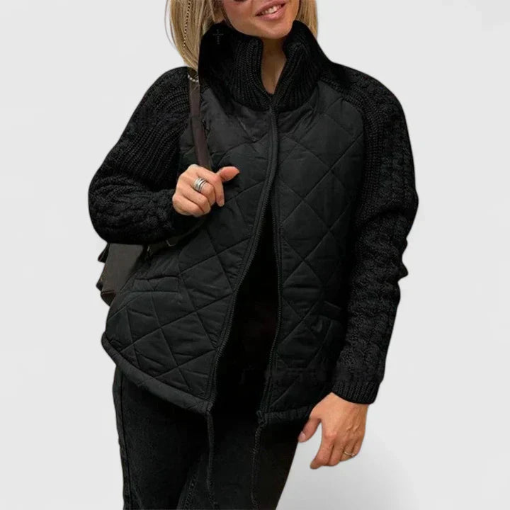 Elara Patchwork Jacket