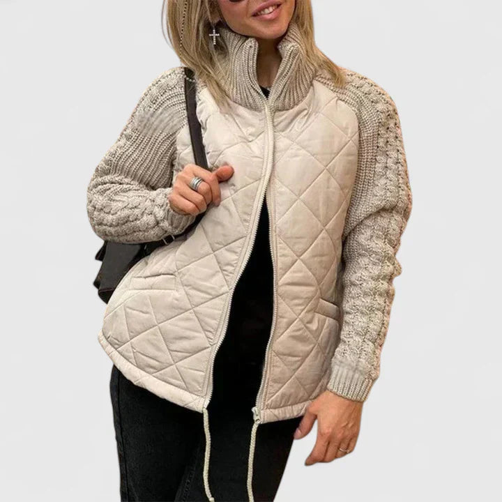 Elara Patchwork Jacket