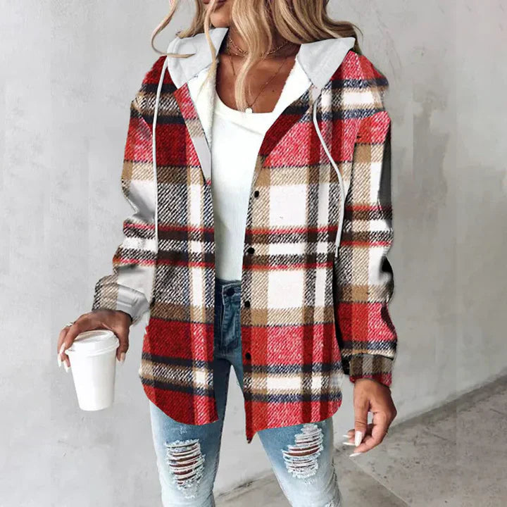 Naya – Checked Zip Overshirt