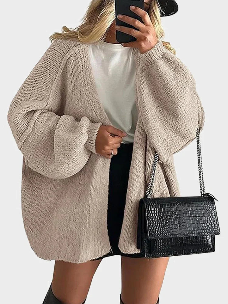 Women’s Oversized Knit Cardigan Sweater