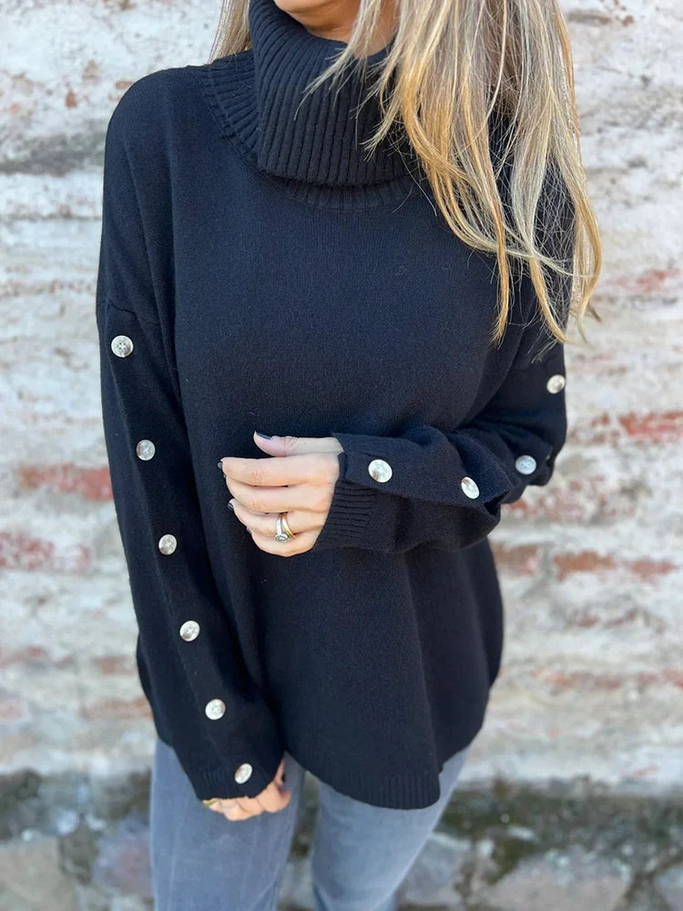 Soft Knit Turtleneck Sweater
