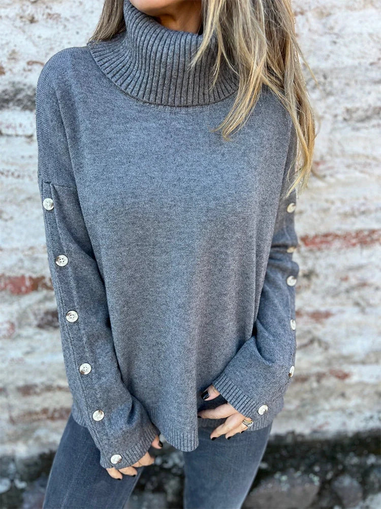 Soft Knit Turtleneck Sweater