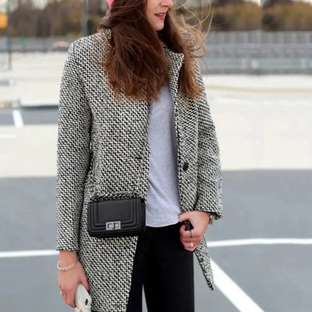 Amara – Signature Tweed Coat