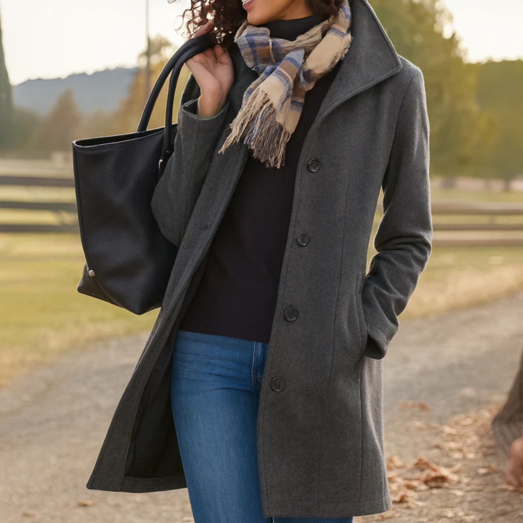 Léonie – Refined Classic Coat