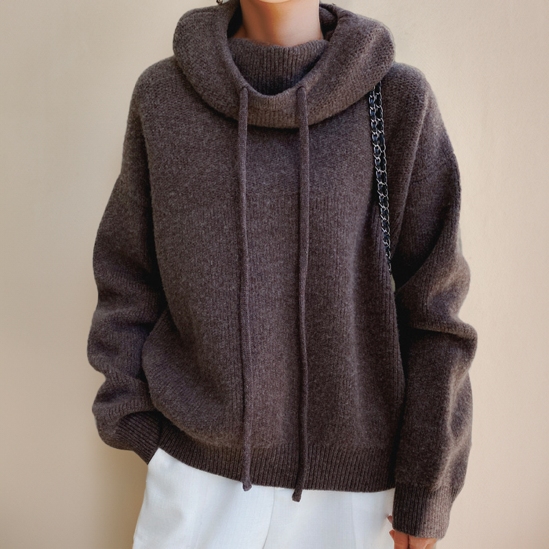 Aveline – Relaxed Knit Turtleneck