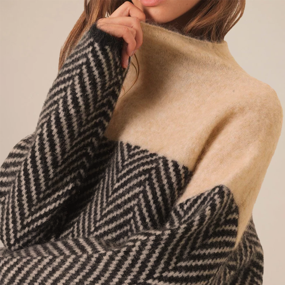 Serène | Knit Turtleneck Sweater