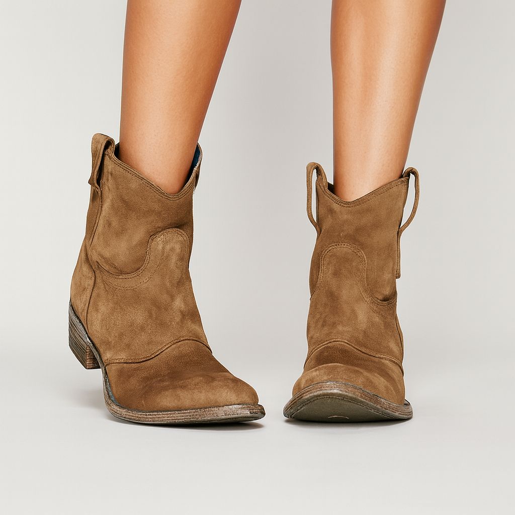 Marcheline™ - Suede Western Boots