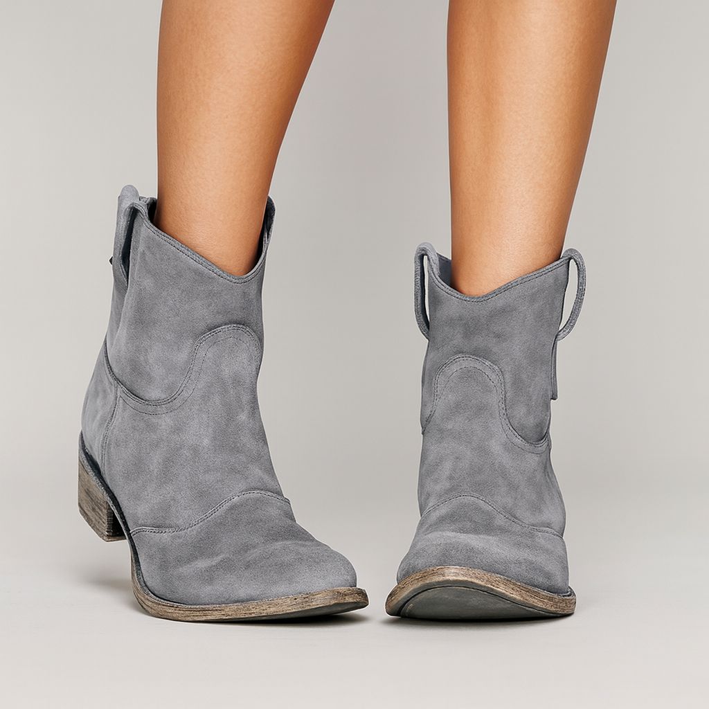 Marcheline™ - Suede Western Boots