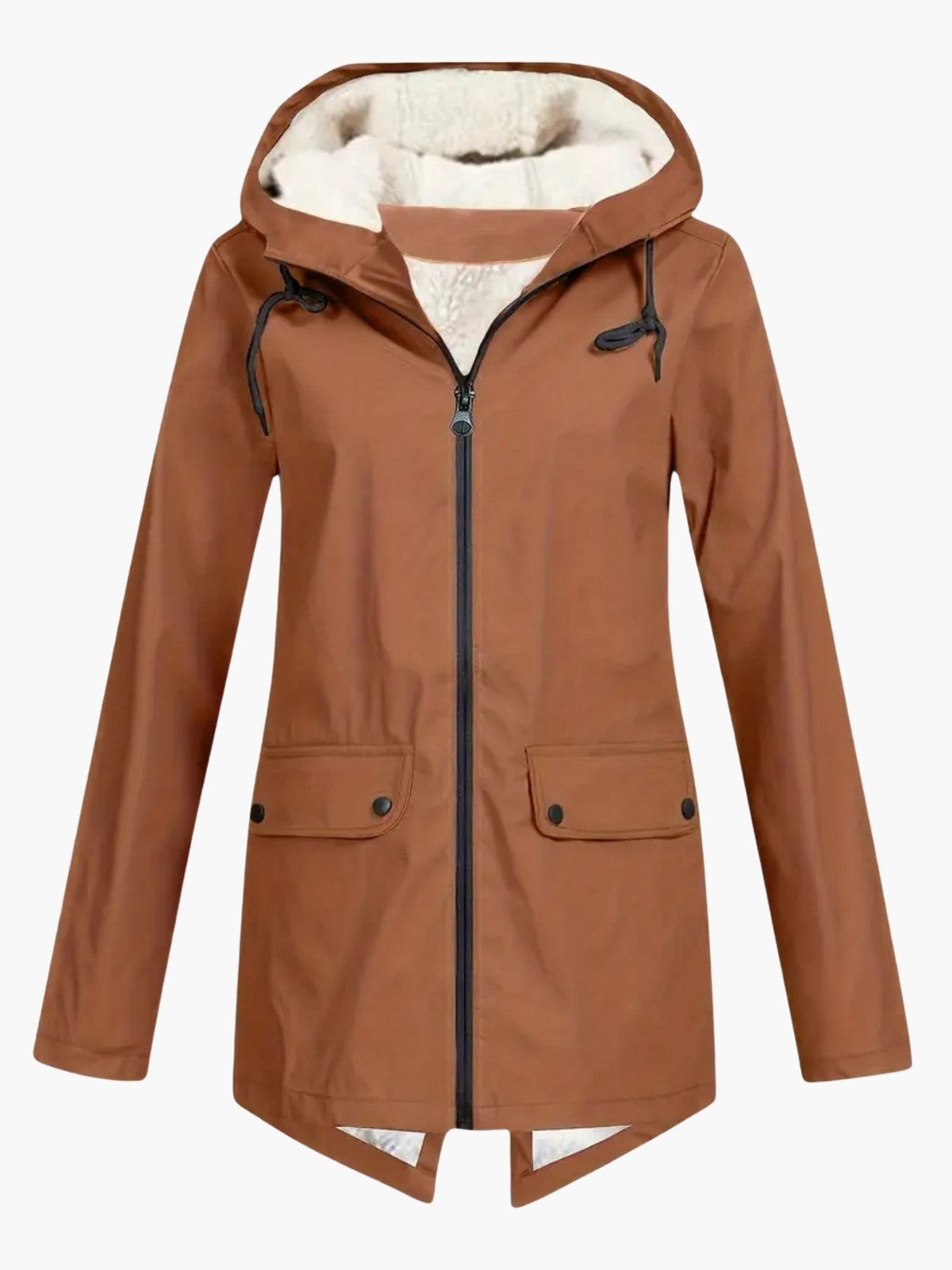 Isolde | Fleece-Lined Rain Parka