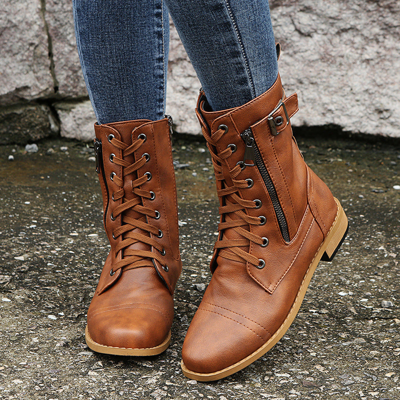 Aveline Leather Orthopedic Shoes