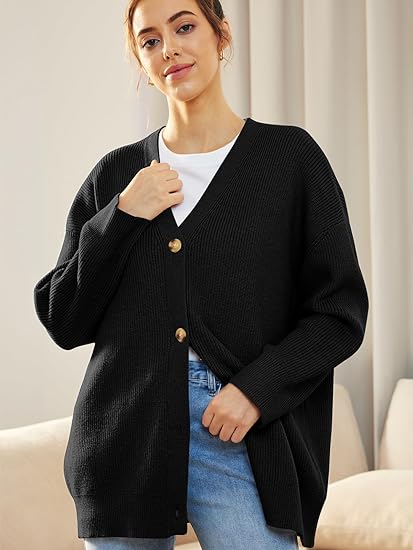 Adele | Open Front Knit Cardigan