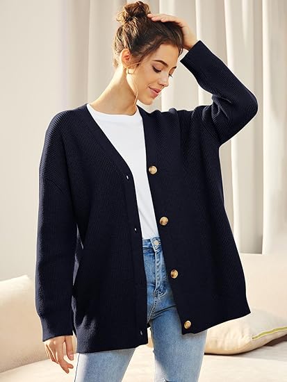 Adele | Open Front Knit Cardigan